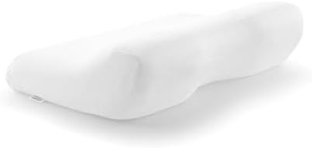 TEMPUR Millennium Oreiller viscoelastique en matériau TEMPUR, oreiller ergonomique cervical pour dormir sur le dos ou sur le côté, oreiller firm, M (54 x 32 x 11/6 cm), Blanc