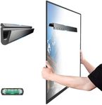 HYPIGO No Drill TV Mount for 32-75 Inch TVs, Drywall No Stud TV Wall Mount, Studless TV Mount Holds Up to 150 lbs, Easy Install with No Screws Required, Bubble Level Included