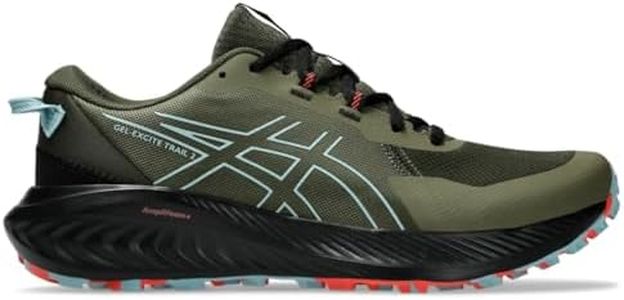 ASICS Men's Gel-Excite Trail 2 Running Shoes, 9.5, SMOG Green/Smoke Blue