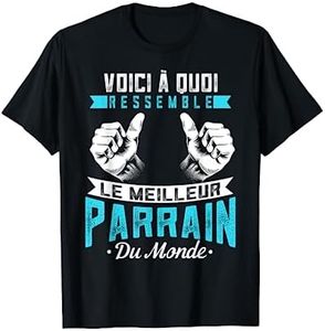 Meilleur Parrain Du Monde Oncle Parrain Cadeau T-Shirt