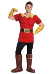 Gaston Costume for Adults, Official Disney Beauty and the Beast Men's Halloween Costume, X-Large