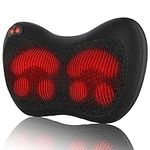 iKristin Back Neck Massager, Shiatsu Lower Back Massager Neck Massage Pillow with Heat - Deep Tissue Kneading for Shoulder,Neck,Back,Legs, Gifts for Men/Women/Mom/Dad, Massage at Home,Car