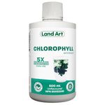 Liquid Chlorophyll Unflavoured 5X Concentrated 500ml – Cold Extracted from Non-GMO Alfalfa - Detox - Alkaline - Natural Body Deodorant – Antioxidant - Made in Canada