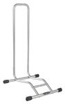 Willworx Unisex Adult Fat Rack Bicycle Stand, Ideal for 2.75"-5.25" Tire Width - silver, 2.75"-5.25"