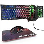BlueFinger RGB Gaming Keyboard and 