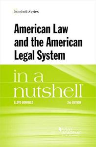 American Law and the American Legal System in a Nutshell (Nutshells)