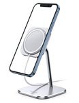 Lamicall Phone Stand for MagSafe Charger - Adjustable Aluminum Charging Dock Standby Holder Mount Cradle Desk for iPhone 16, 16 Plus, 16 Pro, 16 Pro Max, 15 14 13 12 Series [Charger is not Included]