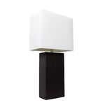 Elegant Designs LT1025-BLK Table Lamp, Black