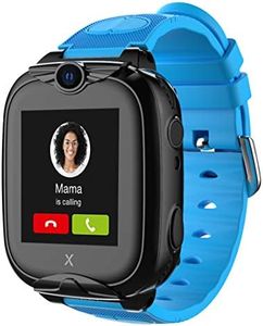 XPLORA XGO 2 - Telefon Uhr für Kinder (SIM-frei) - 4G, Anrufe, Nachrichten, Schulmodus, SOS-Funktion, GPS, Kamera, LED-Licht und Schrittzähler - 2 Jahre Garantie (BLAU)
