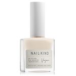 NAILKIND Off White Nail Polish - Cashmere Kiss - Classic - Nude finish Nail Varnish - Vegan Nail Lacquer + Peta Certified + Cruelty Free - Quick Drying & Long Lasting - Chip Resistant Manicure - 8ml