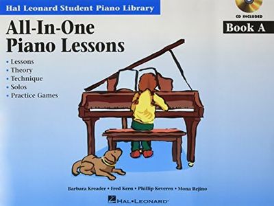 All-In-One Piano Lessons Book A Book & Online Audio International