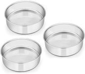 E-far 6 Inch Cake Pan Set of 3, Sta