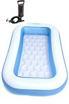 Intex Inflatable Rectangular tub pool with Air Pump