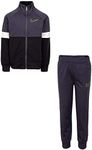 Nike Little Boy's Tracksuit Jacket & Pants 2-Piece Set Gridiron Sz: 4 86F705