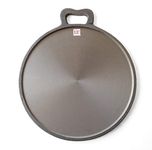 Generic Cast Iron Tawa, 13 Inches, Black