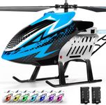 BUSSGO RC Helicopters Big Remote Control Helicopter for Kids Adults with 7+1 LED Light Modes, 30Mins Flight, Upgraded Altitude Hold,3.5 Channel, Easy Remote Helicopter Toys for Beginners Boys Girls