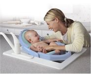 Safety 1st Space Saver Fold Up Bath Tub, Blue