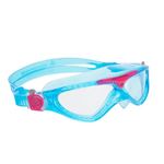 Aquasphere Vista Jr Swim Goggles, Swimming Goggles For Children Aged 6 and over With UV Protection, Silicone Seal and Anti-Fog and Anti-Leak Lenses For Boys and Girls