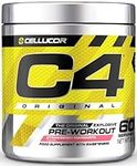 C4 Original Beta Alanine Sports Nutrition Bulk Pre Workout Powder for Men & Women | Best Pre-Workout Energy Drink Supplements | Creatine Monohydrate | Strawberry Margarita | 60 Servings