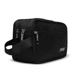 ENSIDE Premium Toiletry Bag For Men|Shaving Kit Bag|Cosmetic Bag For Men And Women (Black), 11 Cms