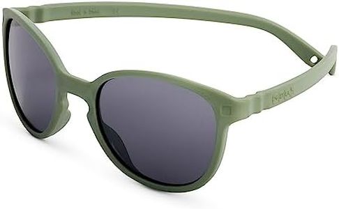 KI ET LA - WAZZ - Lunettes de Soleil Bébé 1-4 ans Norme CE - Protection UV Totale - Ultra Légères - Souples - Incassables - Filtre Lumière Bleu - Marque Française