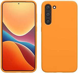 kwmobile Housse Compatible avec Samsung Galaxy S23 Plus Coque - Housse de téléphone Protection Souple en TPU Silicone - Orange fruitée
