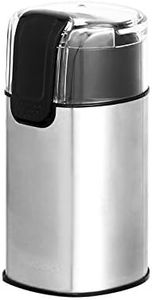 Amazon Basics Electric Coffee Grinder, Coffee Bean and Spice Grinder, With Heavy-Duty Stainless Steel Grind Blades