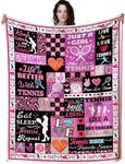 Tennis Blanket Gifts for Women Girl