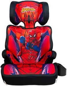 KidsEmbrace Marvel Spider-Man High Back Booster Car Seat, Spider-Man Suit Red