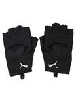 Puma Synthetic Men's Glove Set (4146501_Puma Black-Gray Violet_Medium), Exercise and Fitness