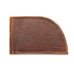 Front Pocket Wallet by Rogue Industries - Genuine American Bison Leather with RFID Block - Brown