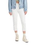 Levi's Women's 311 Shaping Capri Jeans (Also Available in Plus), (New) White, 29