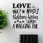 Dog Wall Sticker Art Decal Transfer pet Grooming Quote