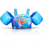 Kingsport Kids Swim Life Jacket, Floaties for Toddler Girls and Boys from 30 to 66 Pounds, Children Swimming Pool Float Baby Puddle/Sea Beach Jumper