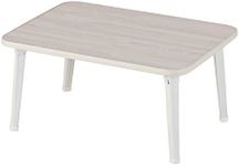 Takeda Corporation OTB-6045WH Folding Table, White