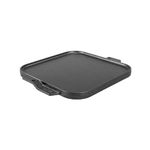 Lodge LSRG3 Cast Iron Single-Burner Reversible Grill/Griddle, 10.5-inch