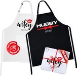 Prazoli Products Mr Mrs Apron Set -