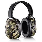 SNR36dB Noise Cancelling Ear Muffs,Comfortable Noise Cancelling Headphone for Adult,Foldable Earmuffs with Adjustable Headband,Coquille Antibruit Pour Adulte for Noise reduction/Autism/Mowing