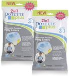 Kalencom Potette Plus Liners - 30 Liners Pack of 2