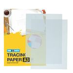 DoodleDash Tracing Paper A3(Size:- 11.7 x 16.5 inches)90GSM Acid Free Recyclable Translucent – For Sketching with Pencils, Pens; Printer Friendly, Art & Crafts, Scrapbooking, Packing, Smooth Surface (Pack of 100 Sheets)