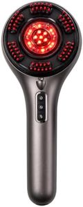 Electric Scalp Massager & Hair Oil Applicator, Red Light, EMS, 6ML | 5-in-1 Scalp Massager & Hair Oil Applicator | 650nm Red Light | EMS | 6ML Serum Reservoir | 3 Levels | USB-C | IPX6 Comb