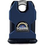 Squire SS50CP5 Closed Shackle Steel Padlock, One Size, Blue