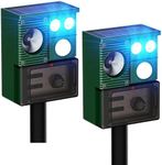 2 Packs Ultrasonic Solar Powered An