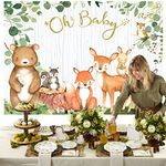 Kate Aspen Woodland Baby Shower Decorations, Photo Backdrop Banner/Photo Prop/Photo Booth, Nursery Decor