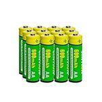 JINTION Rechargeable AA Batteries f