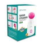 PharmEasy Steamer for Cold & Cough, Vapourizer & Steamer for Face steam, Steam Inhaler & Vaporizer Machine with Nano-Ionic Technology, UV Steam Sterilization, Fast Mist in 50sec, Aroma Diffuser Tray