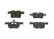 Bosch BP1408 - Brake Pads Car Front Axle - Bosch Quality - Reduced Noise and Dust - ECE-R90 Certified - Copper-Free - 1 Set of 4 Pads