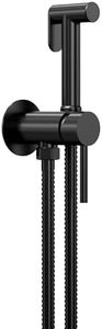 GRANDJOY Handheld Bidet Sprayer for Toilet, Wall Mount, Matte Black