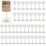 40 Pcs Table Number Holders Place C