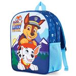 Paw Patrol Backpack for Kids Toddler Backpack Girls Boys Chase Marshall Kids Rucksack Nursery Preschool Travel Holiday (Blue)